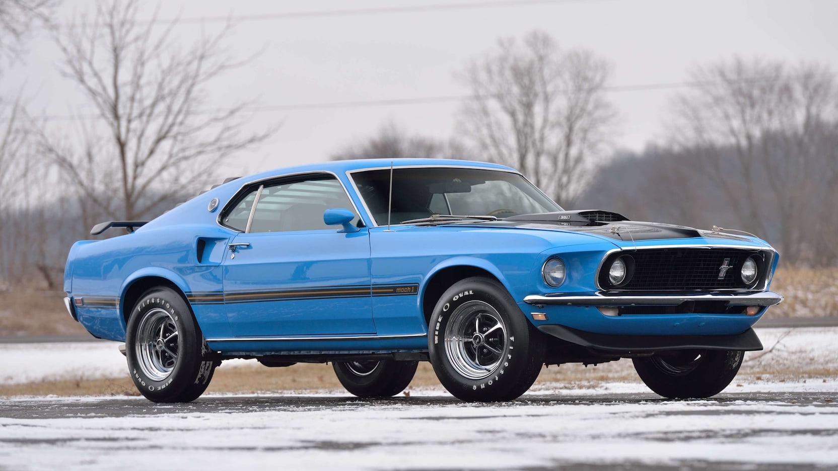 Grabber Blue 1969 Ford Mustang