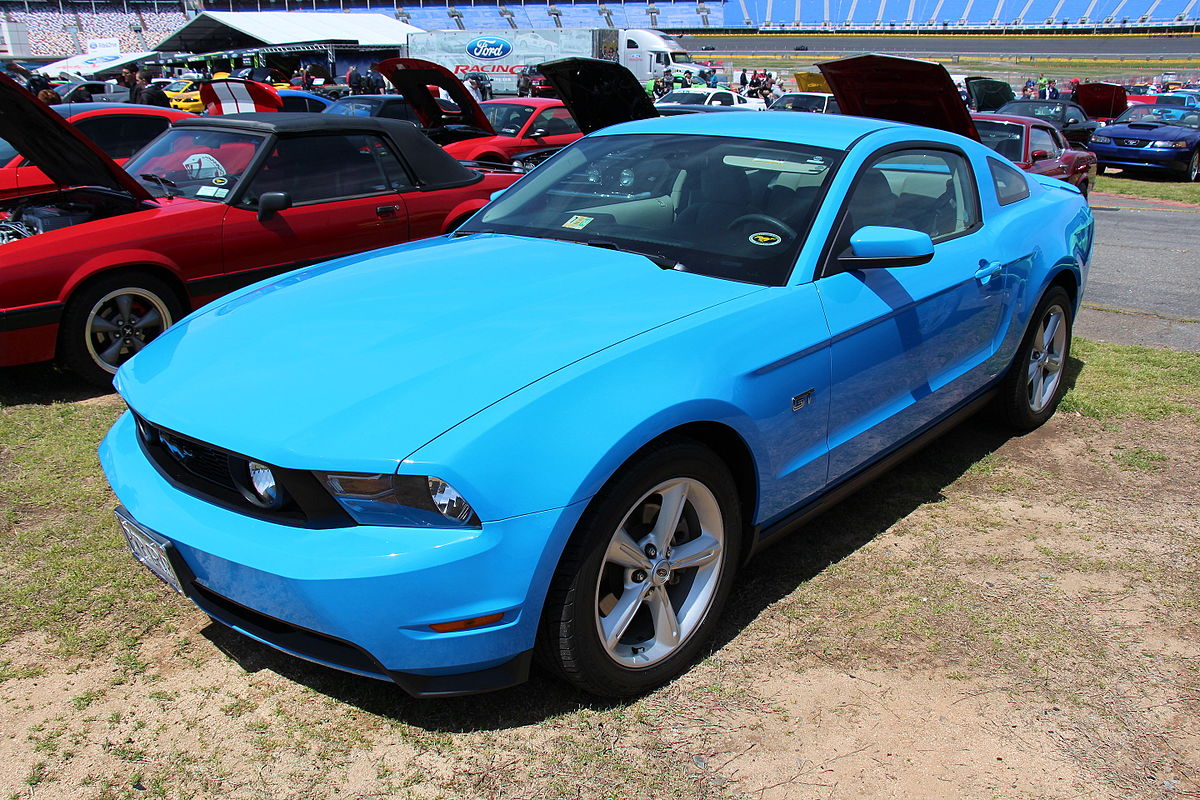 Grabber Blue 2010 Ford Mustang