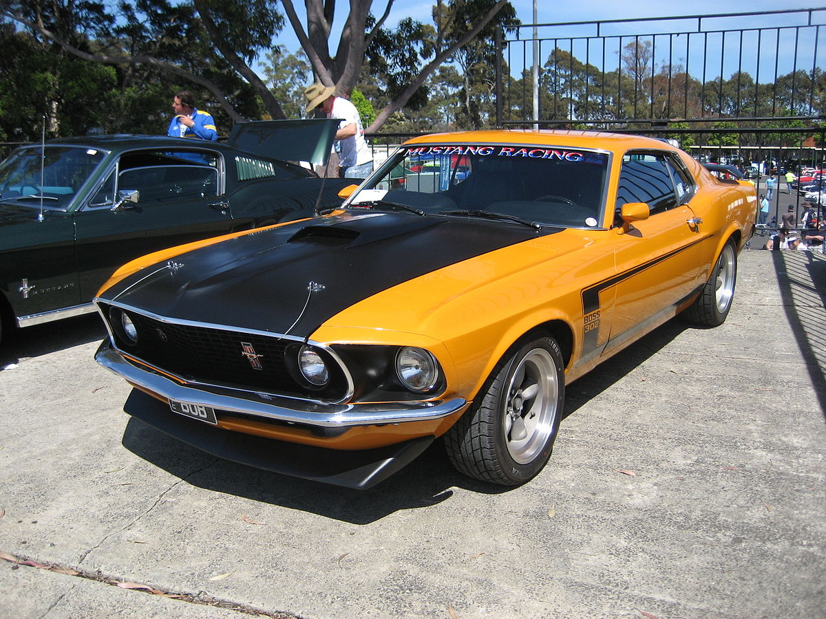 Grabber Orange 1969 Ford Mustang