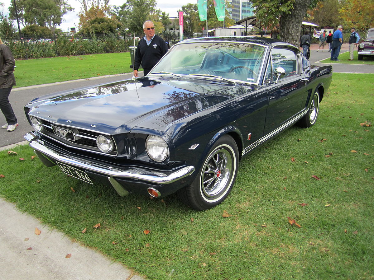 Nightmist Blue 1966 Ford Mustang