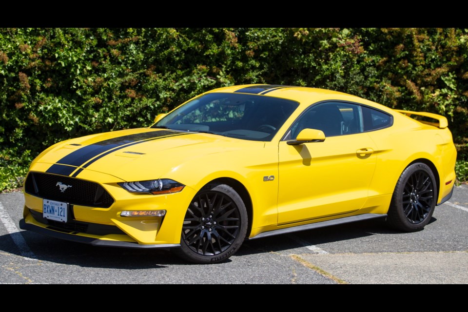 Triple Yellow 2018 Ford Mustang