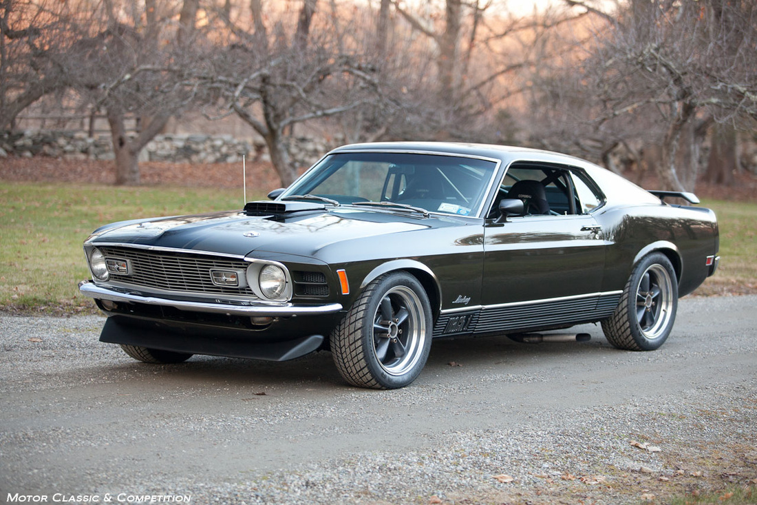 Black Jade 1970 Ford Mustang