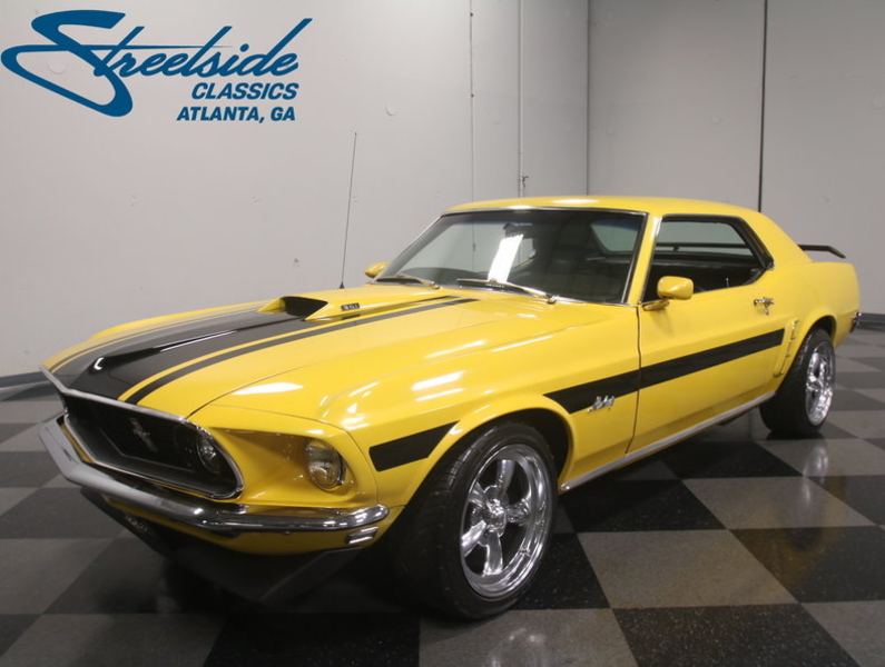 Special Yellow 1969 Ford Mustang