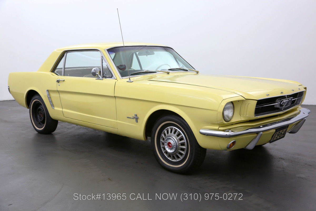 Sunlight Yellow 1964 Ford Mustang