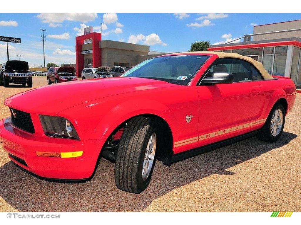 Torch Red 2009 Ford Mustang