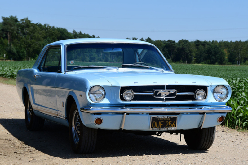Skylight Blue 1964 Ford Mustang