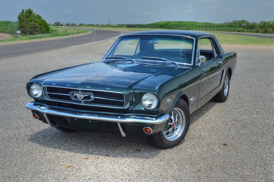 Caspian Blue 1965 Ford Mustang