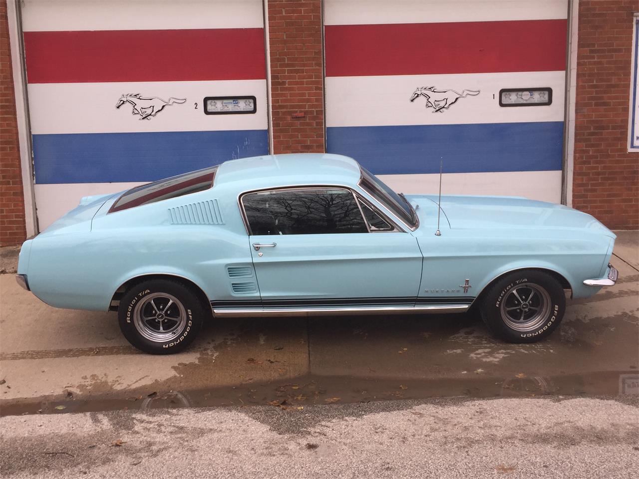Frost Turquoise 1967 Ford Mustang