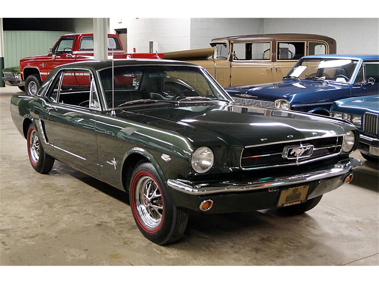 Ivy Green 1965 Ford Mustang