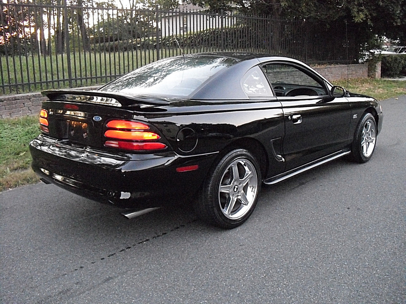 Black 1994 Ford Mustang