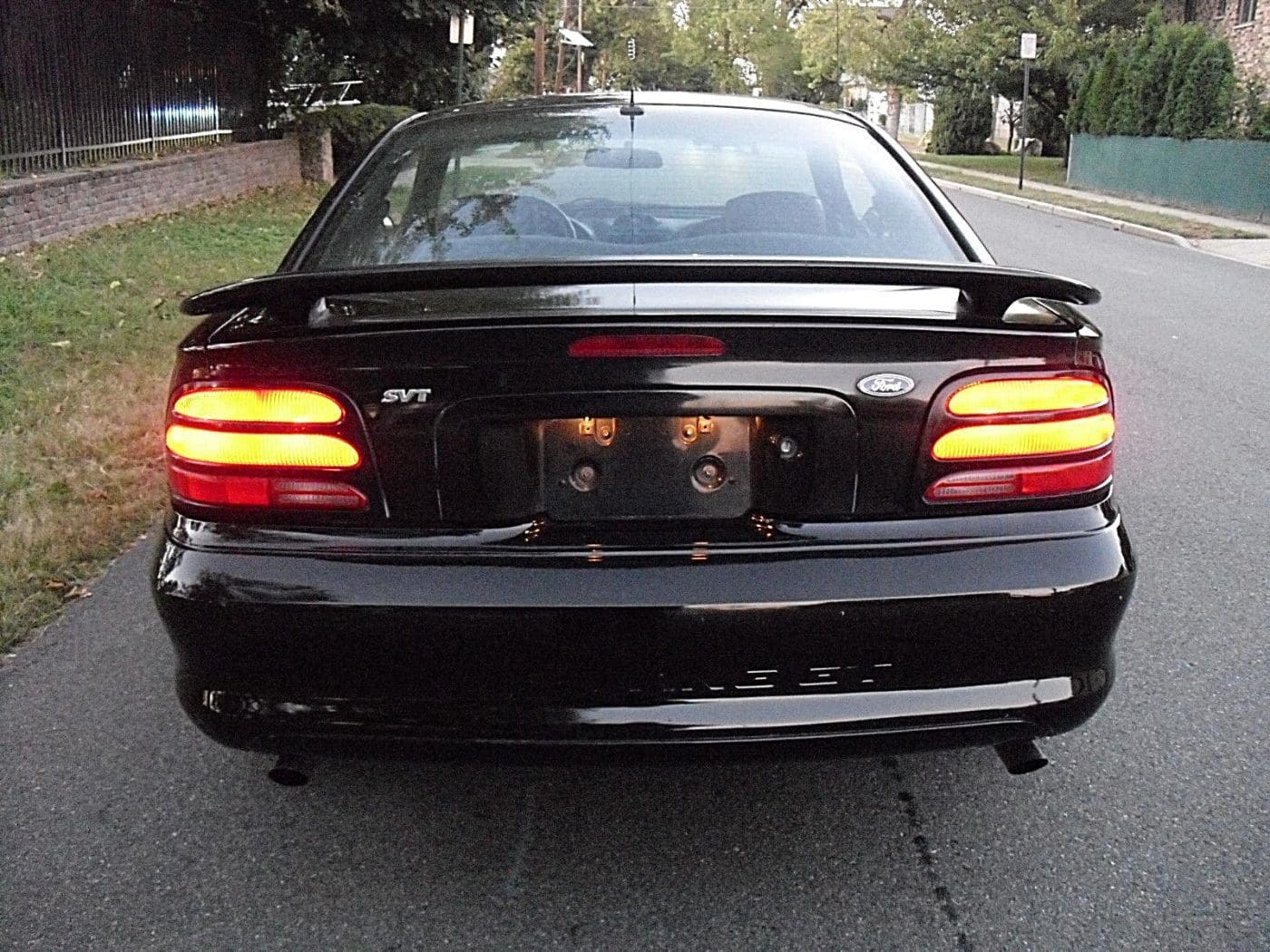 Black 1994 Ford Mustang