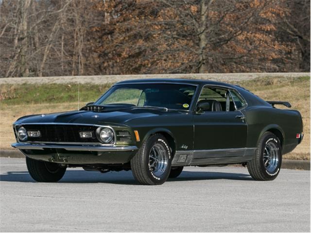 Dark Ivy Green 1970 Ford Mustang