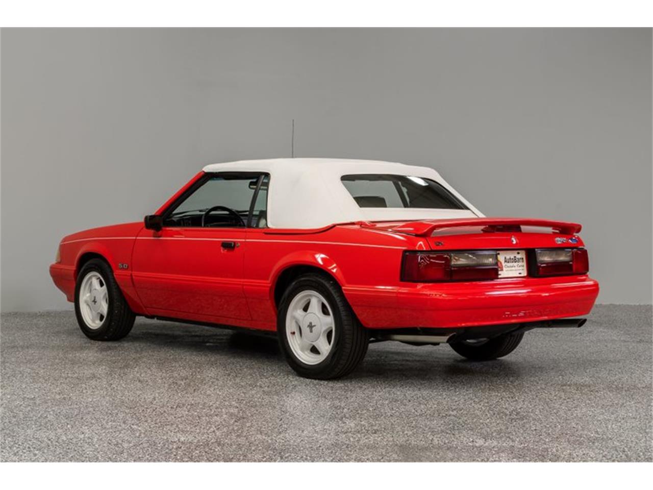 Bright Red 1992 Ford Mustang