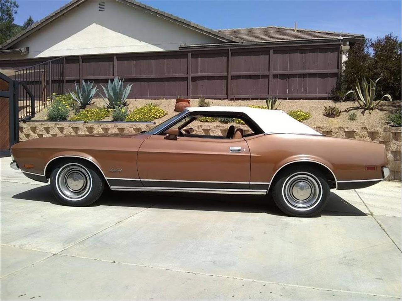 Medium Brown (Ginger) 1972 Ford Mustang