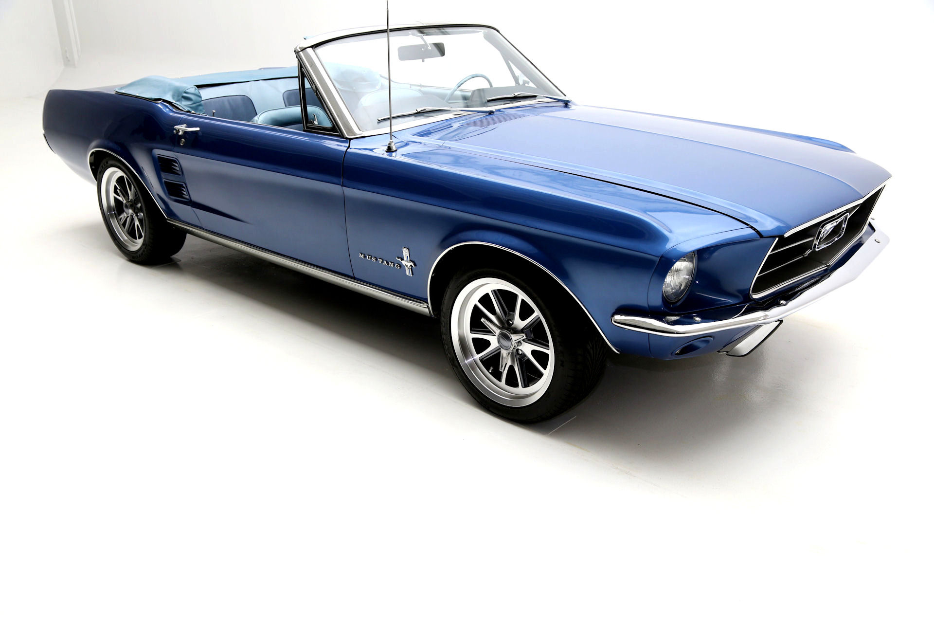 Acapulco Blue 1967 Ford Mustang