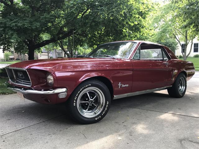 Eastertime Coral 1968 Ford Mustang