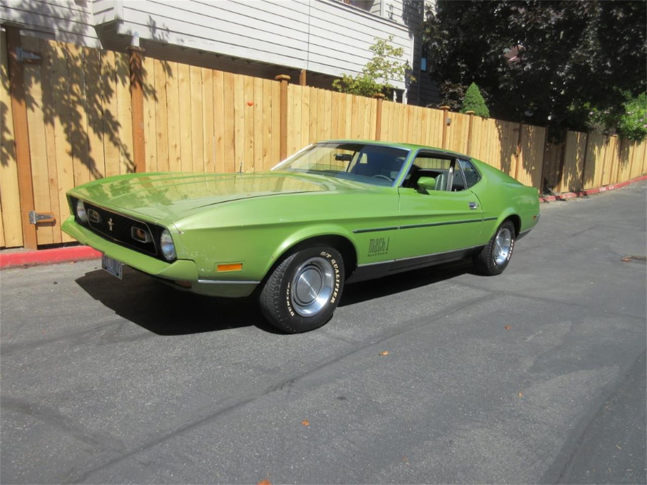 Medium Lime 1972 Ford Mustang