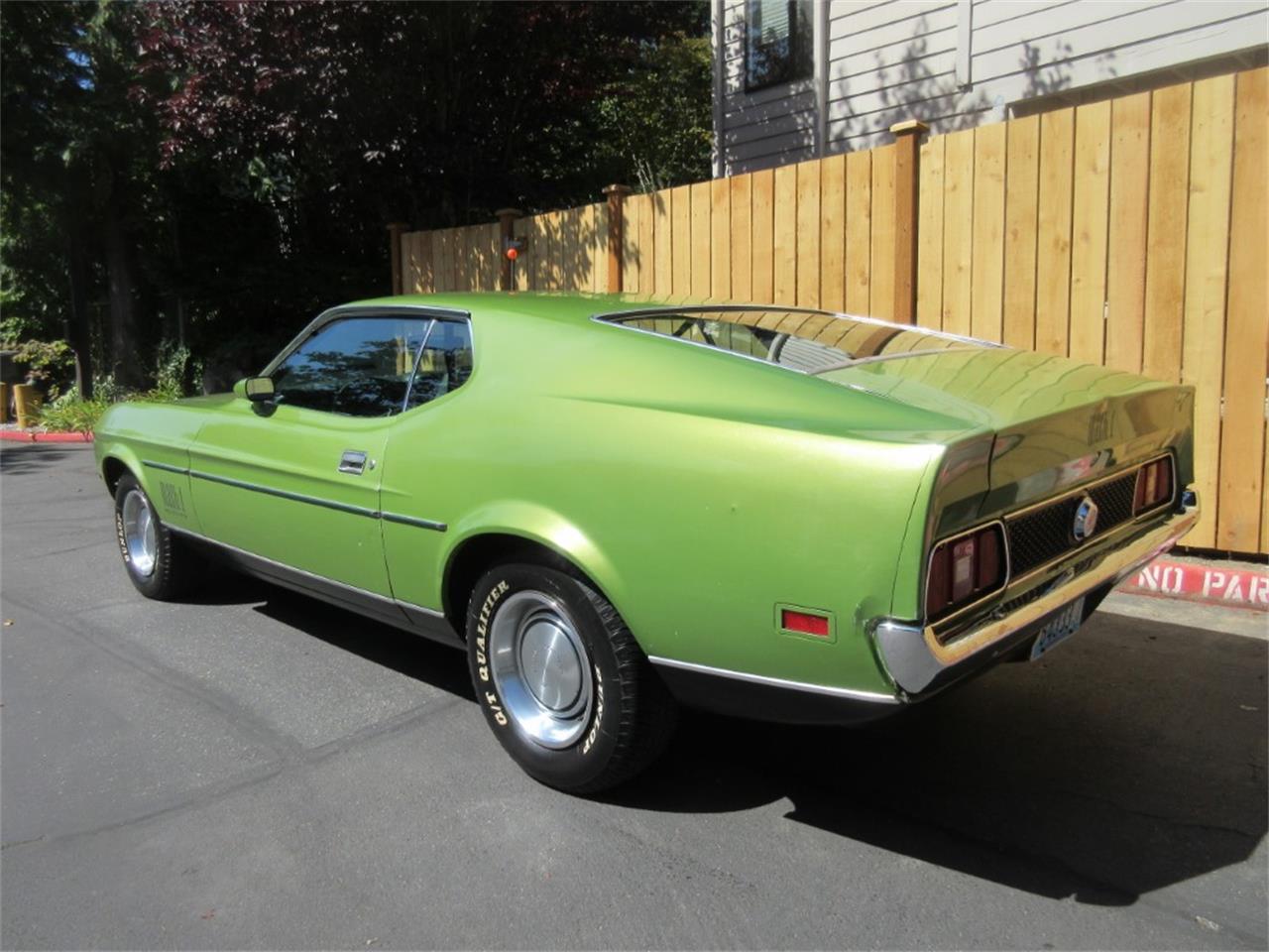 Medium Lime 1972 Ford Mustang