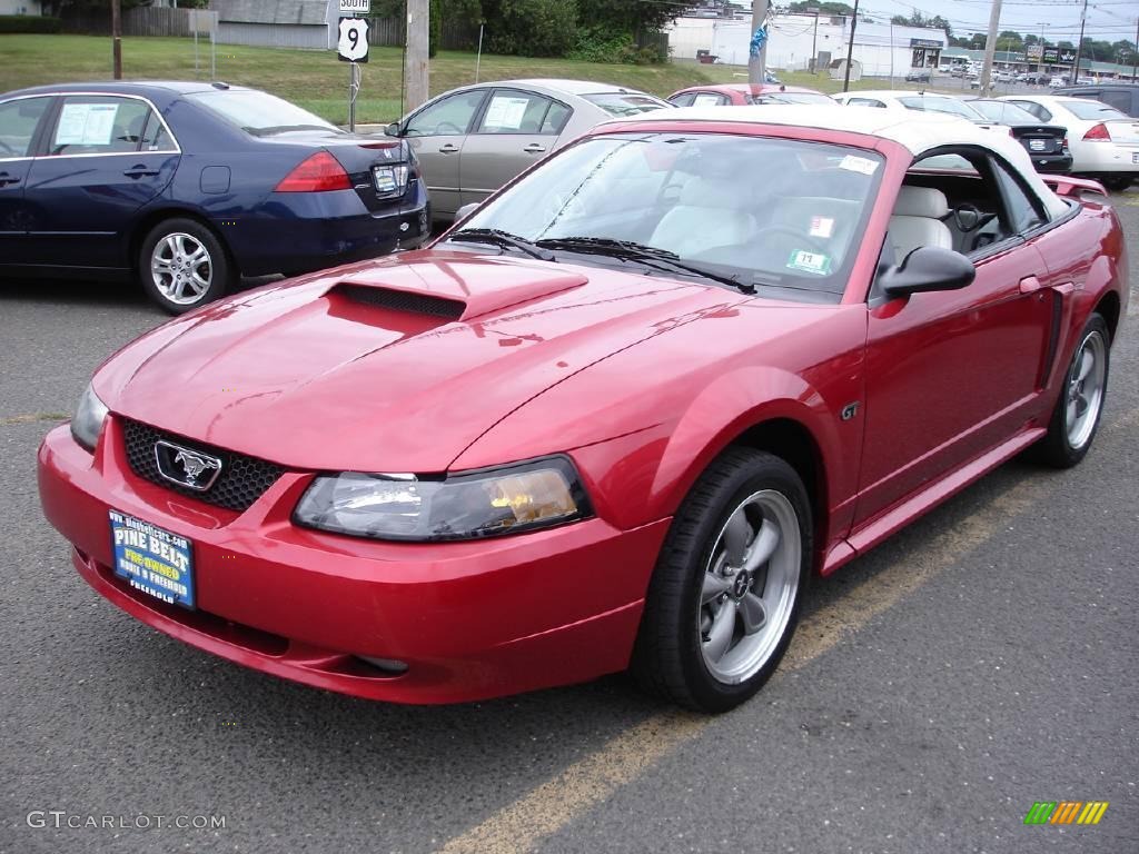 Laser Red 2002 Ford Mustang