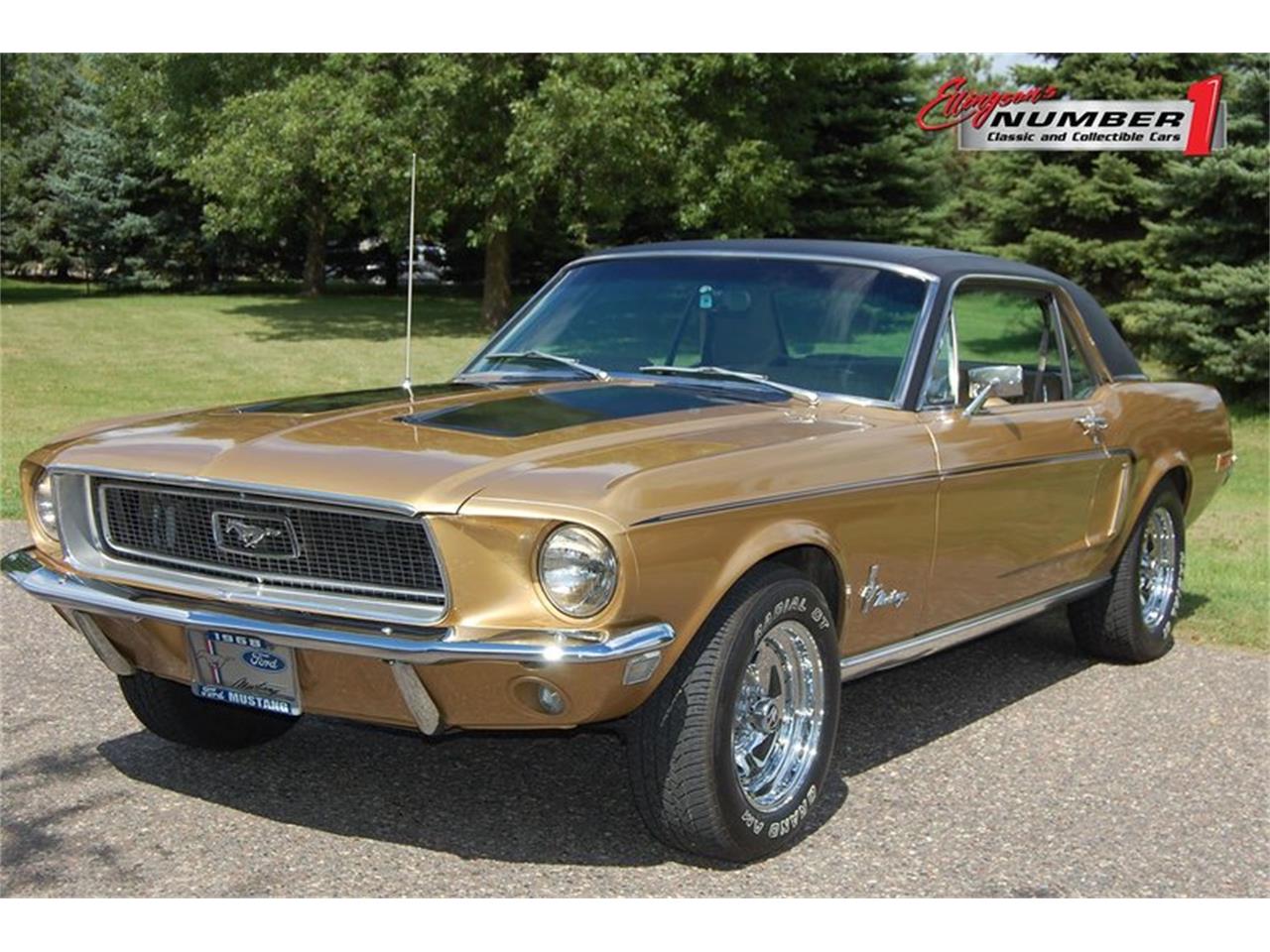 Spanish Gold 1968 Ford Mustang