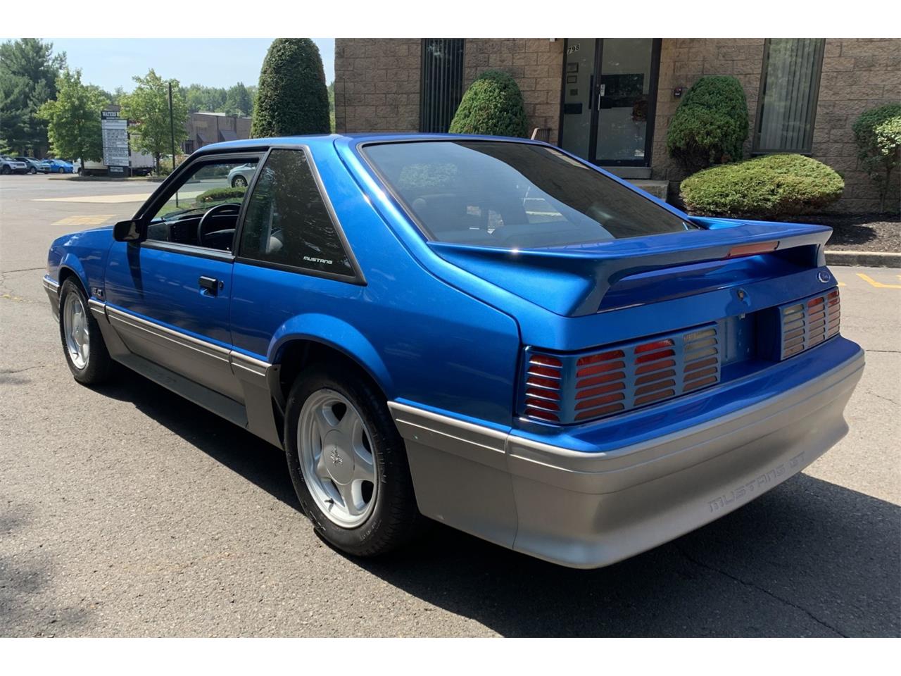 Bright Blue 1993 Ford Mustang
