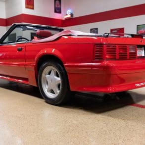 Bright Red 1991 Ford Mustang