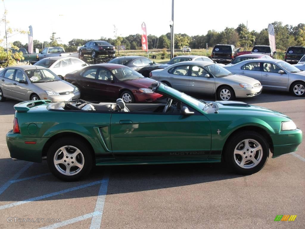 Electric Green 2002 Ford Mustang
