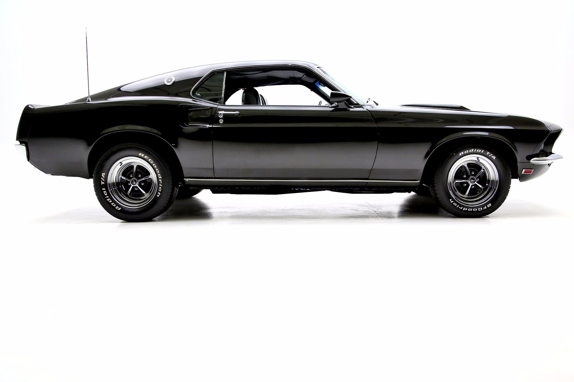Raven Black 1969 Ford Mustang
