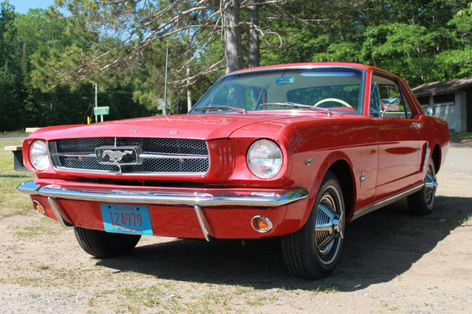 Rangoon Red 1964 Mustang