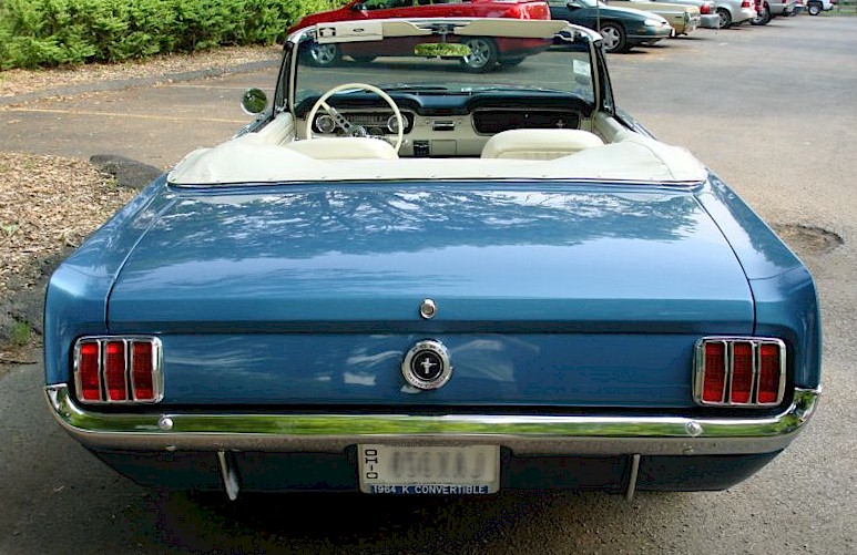 Guardsman Blue 1964 Ford Mustang