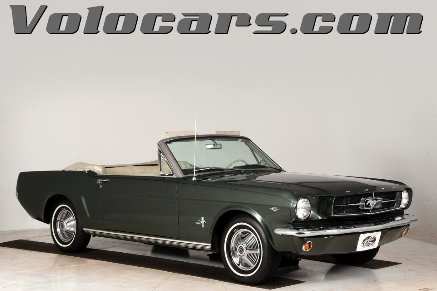 Ivy Green 1965 Ford Mustang