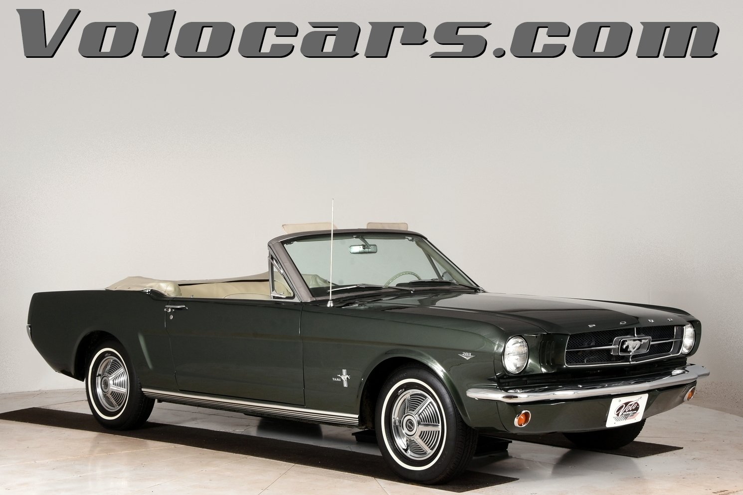 Ivy Green 1965 Ford Mustang