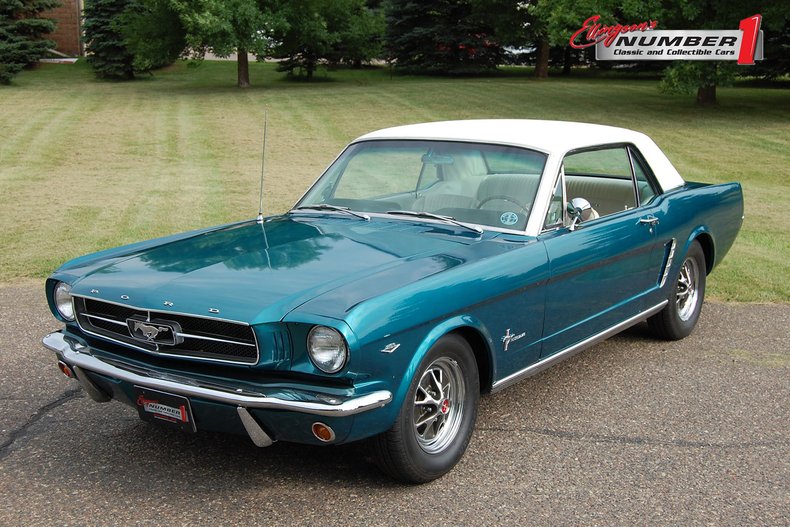 Dynasty Green 1965 Ford Mustang