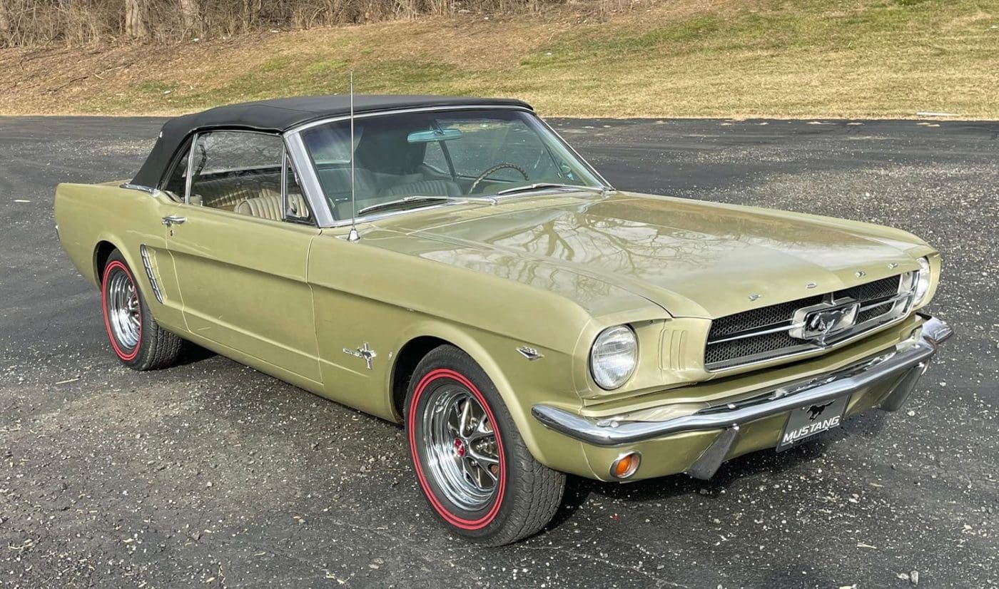 Honey Gold 1965 Ford Mustang