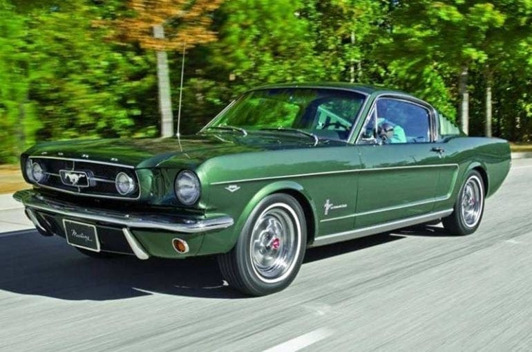 Ford mustang green