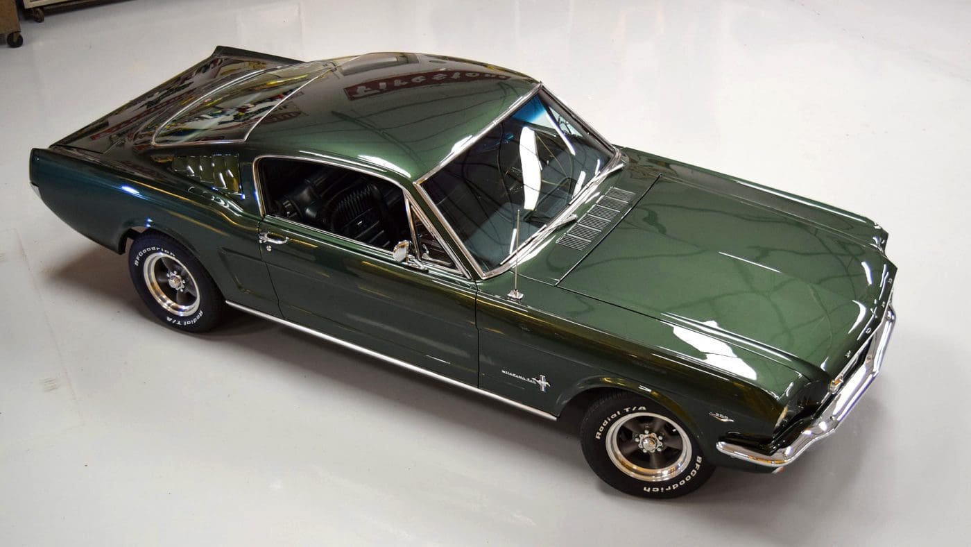 Ivy Green 1966 Ford Mustang