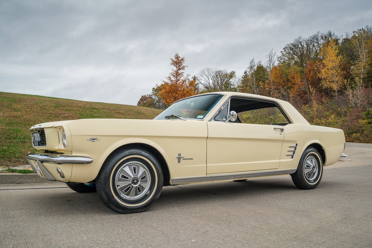 Springtime Yellow 1966 Ford Mustang