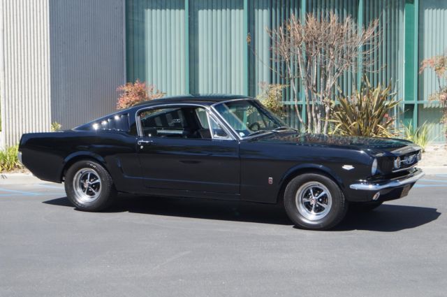Raven Black 1966 Ford Mustang