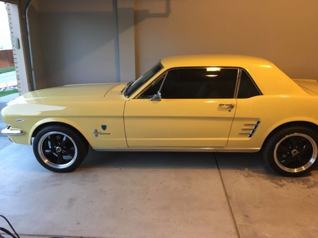 Aspen Gold 1966 Ford Mustang
