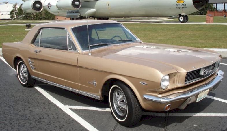 Antique Bronze 1966 Ford Mustang