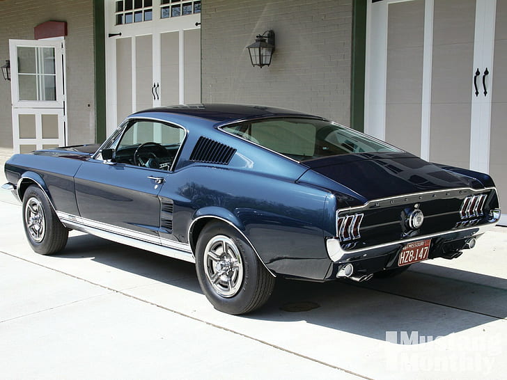 Arcadian Blue 1967 Ford Mustang