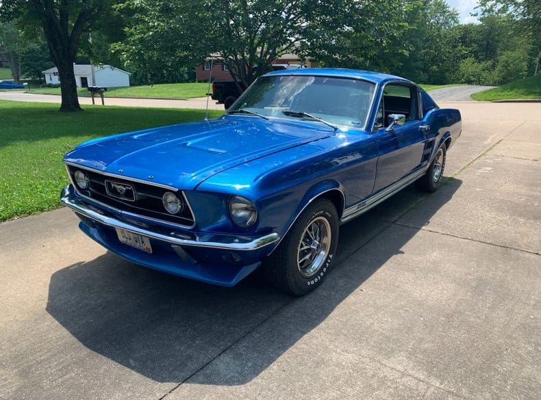 Acapulco Blue 1967 Ford Mustang