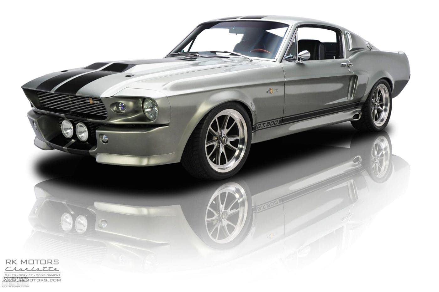 Medium Gray 1967 Ford Mustang