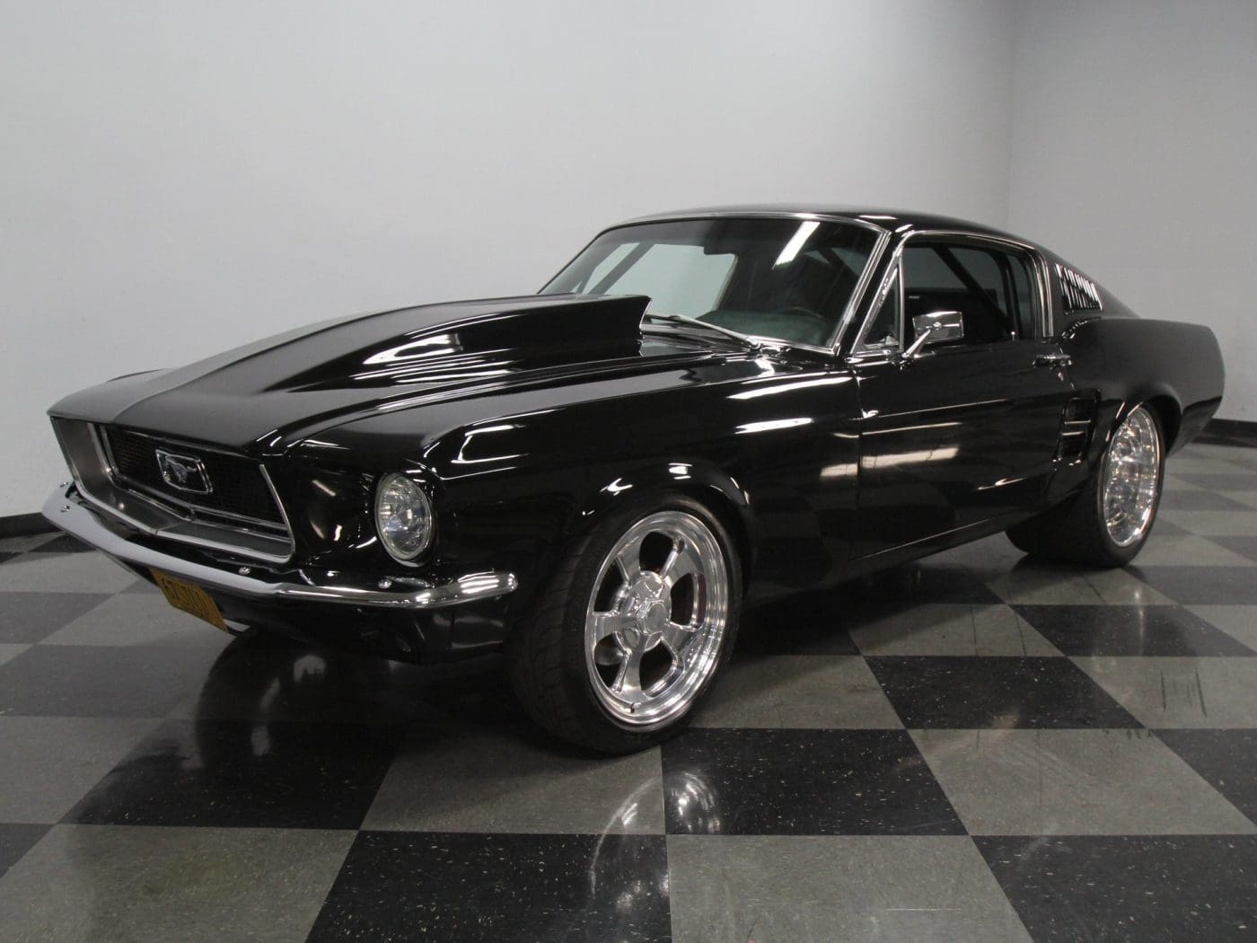 Raven Black 1967 Ford Mustang