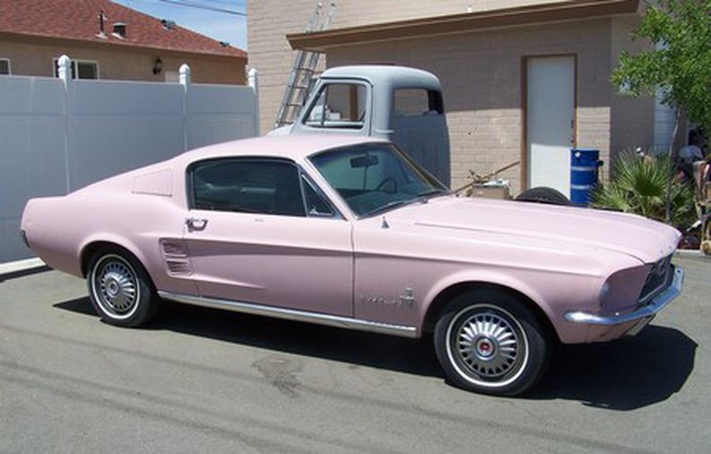 Playboy Pink 1969 Ford Mustang