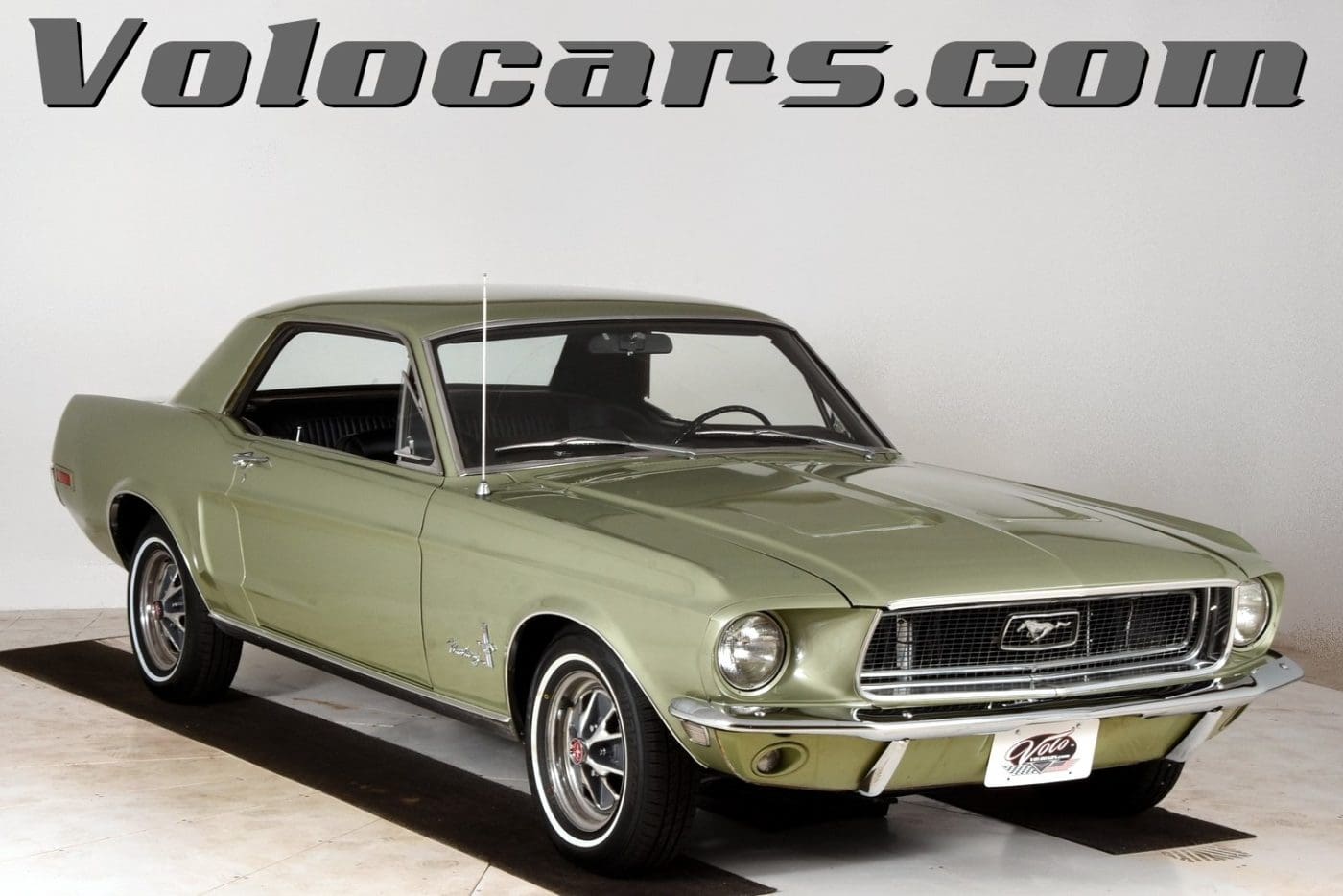 Lime Gold 1968 Ford Mustang