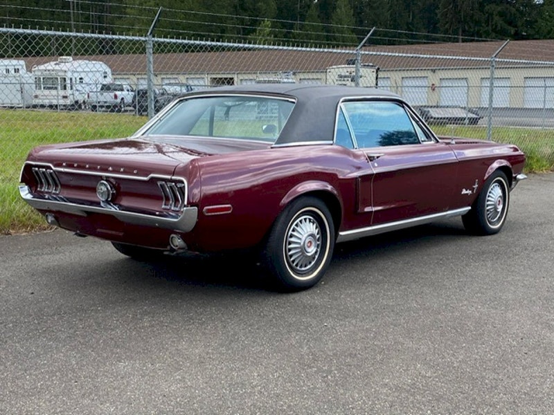 Eastertime Coral 1968 Ford Mustang