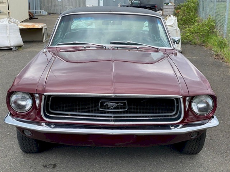 Eastertime Coral 1968 Ford Mustang
