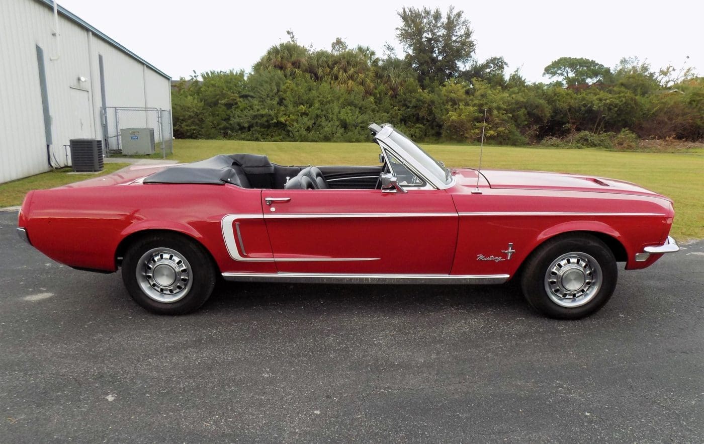 Candy Apple Red 1967 Ford Mustang