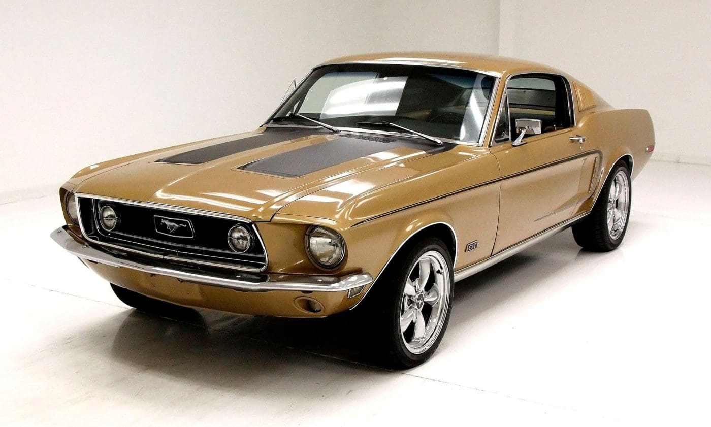 Special Gold 1968 Ford Mustang